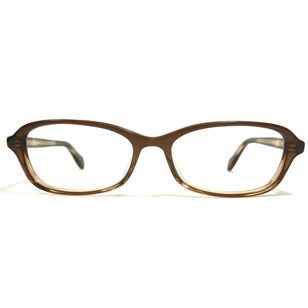 Oliver Peoples Eyeglasses Frames Wynter SNT Clear Brown Cat Eye 52-16-140